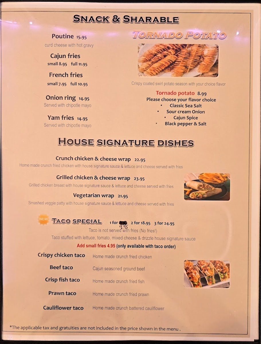 Lakeview Restaurant Menu - Image 2